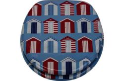 Beach Hut Toilet Seat - Beech